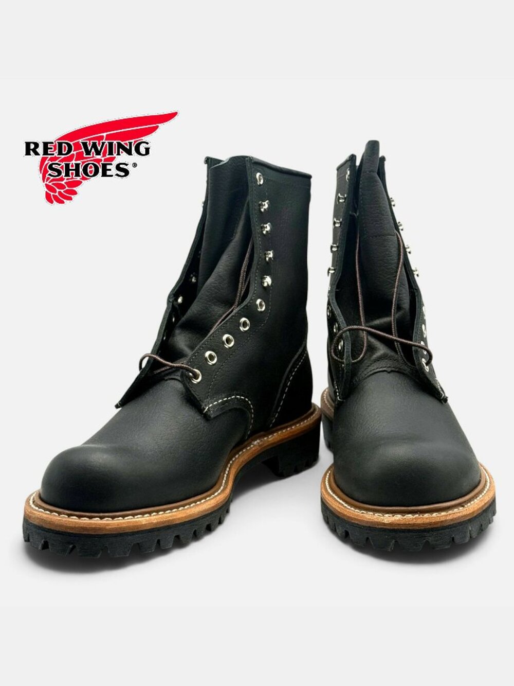 Red Wing Heritage Logger Boot #4501 – Black Oil Slick – 9D – NIB